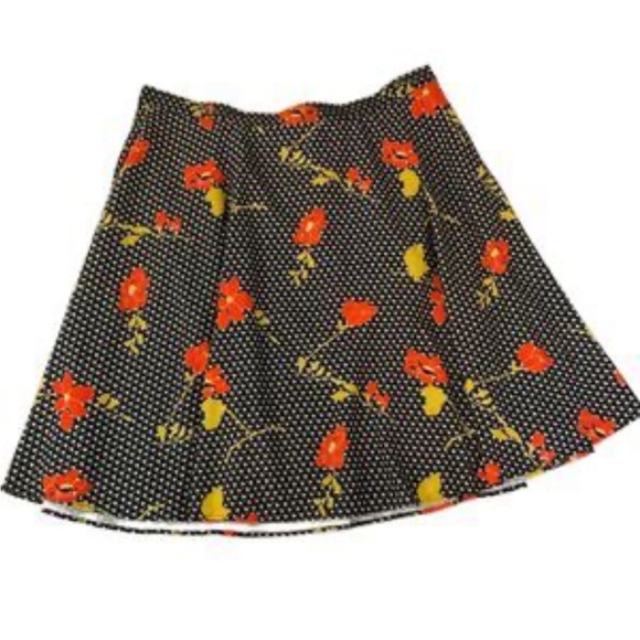 Modcloth Dresses & Skirts - MODCLOTH Just This Sway A-Line Skirt in Geometric Floral